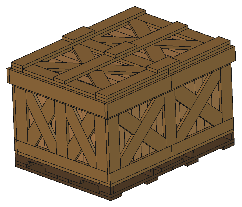 Armadillo Scrap Vault — axonometric render
