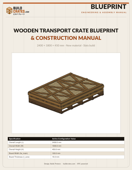 Blueprint cover page